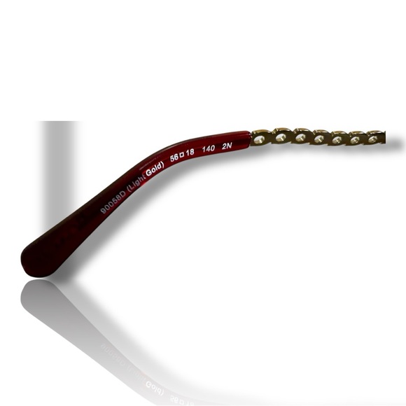 Coach HC7114 Signature Chain Oval Sunglasses full inclusion - Picture 8 of 9